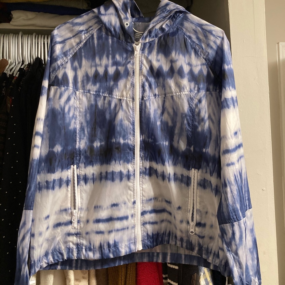 Tie Dye Rain Wind Breaker